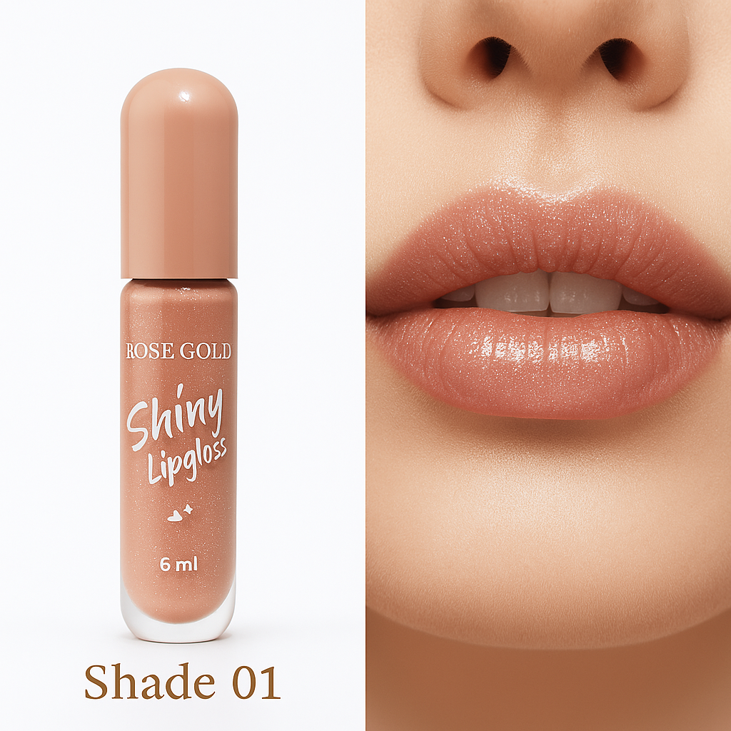 ليب جلوس Rose Gold – لمعة طبيعية بألوان متعددة