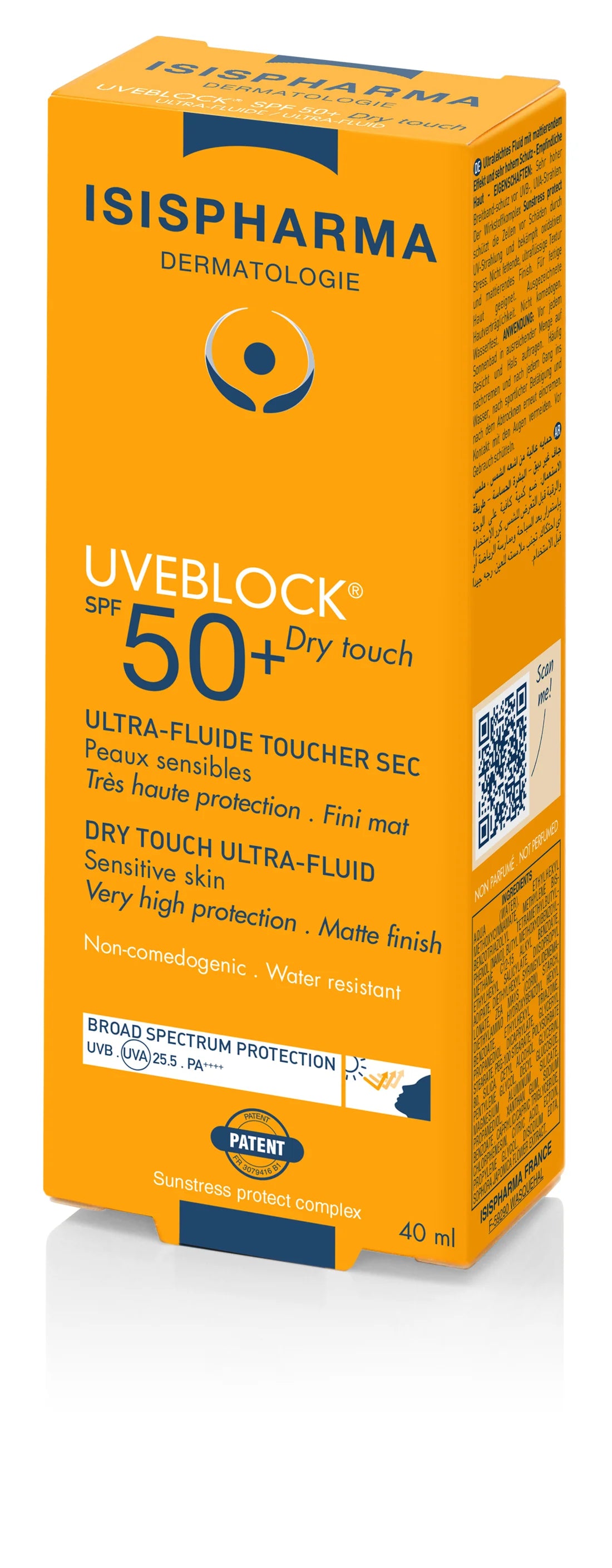 ☀️ ISISPHARMA Uveblock SPF 50+ Dry Touch