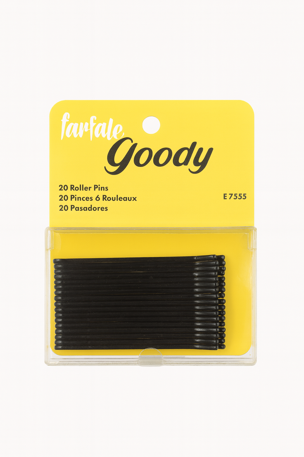 بنس شعر أسود Goody – 20 قطعة لتثبيت الشعر بإحكام