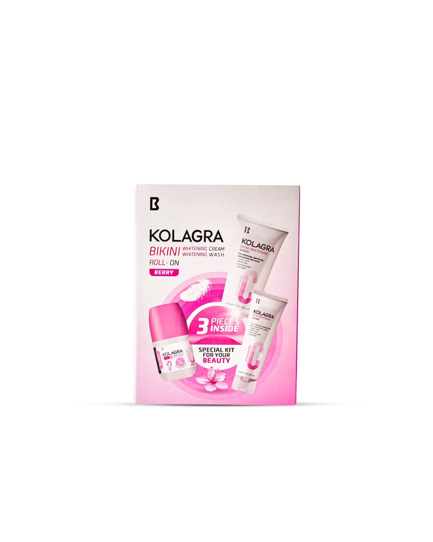 مجموعة كولاجرا لتفتيح المناطق الحساسة – Kolagra Bikini Whitening Set