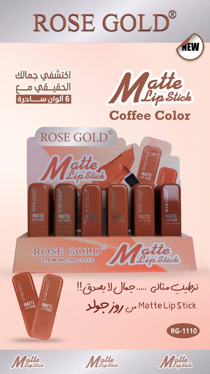 أحمر شفاه مات من Rose Gold – Rose Gold Matte Lipstick