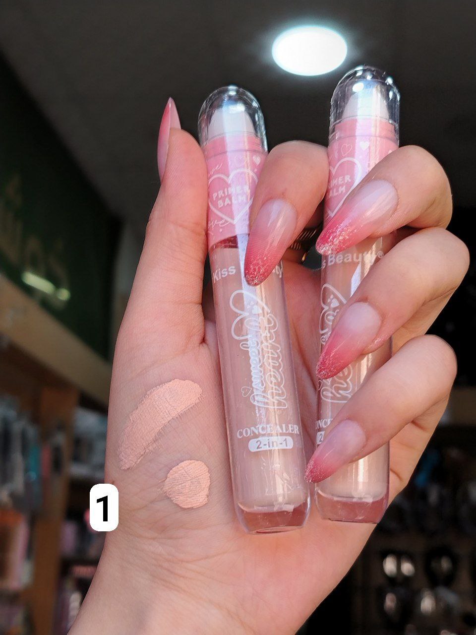 كونسيلر + برايمر 2×1 من Kiss Beauty. ✨