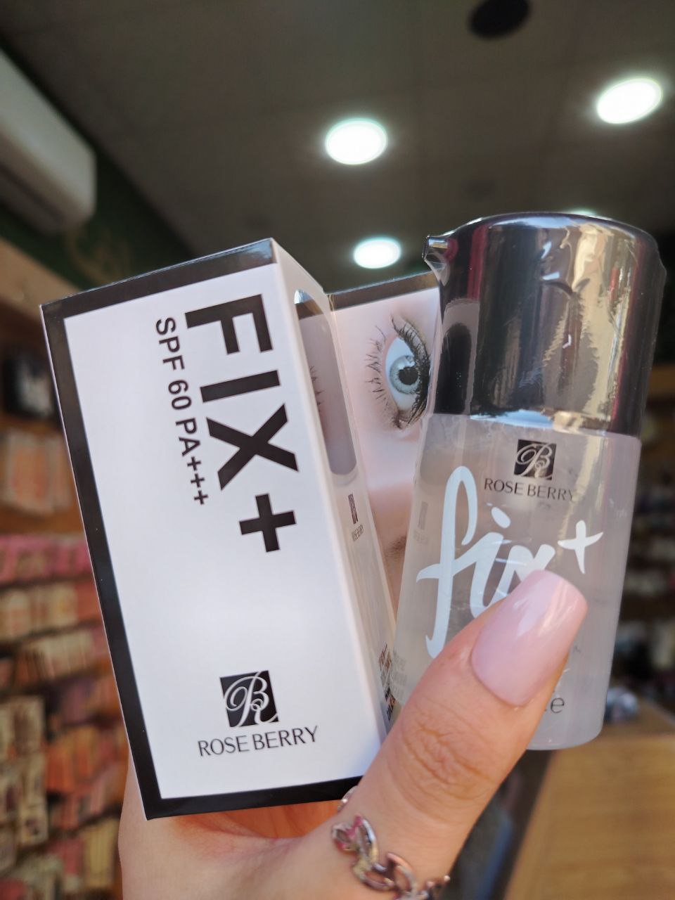 سبراي مثبت مكياج Rose Berry Fix+ SPF 60