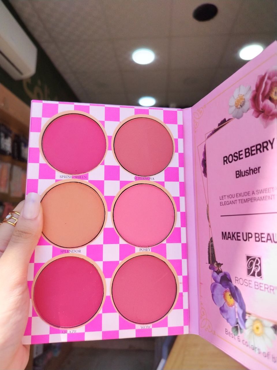 باليت بلاشر من Rose Berry