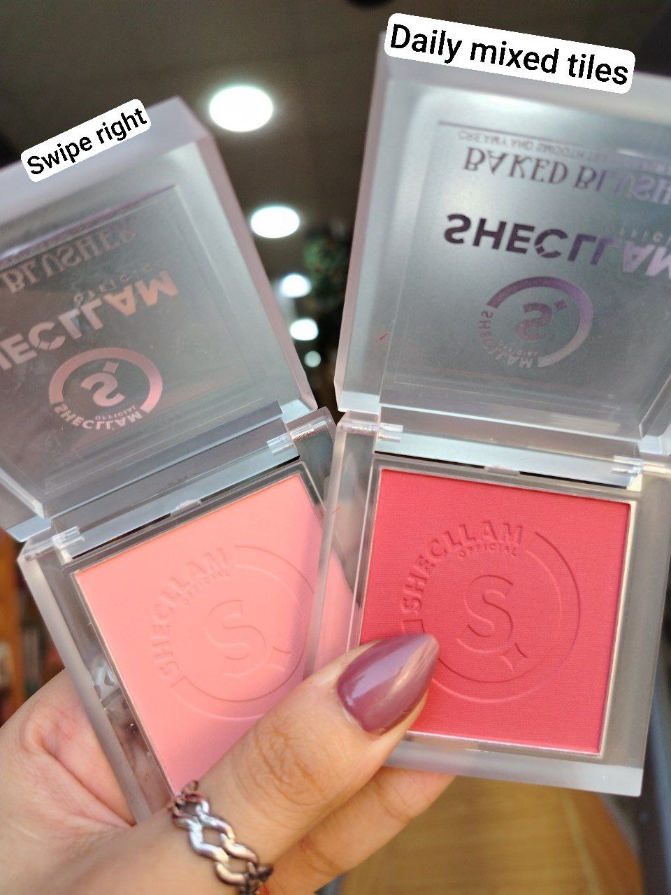 بلاشر شيجلام Baked Glower – أحمر خدود بتركيبة مطفية تمنح خدودك توهج طبيعي