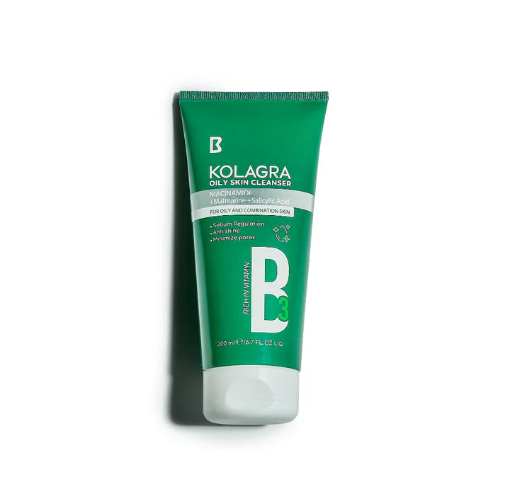 Kolagra oily skin cleanser🧴 غسول كولاجرا للبشرة الدهنية – Kolagra Oily Skin Cleanser