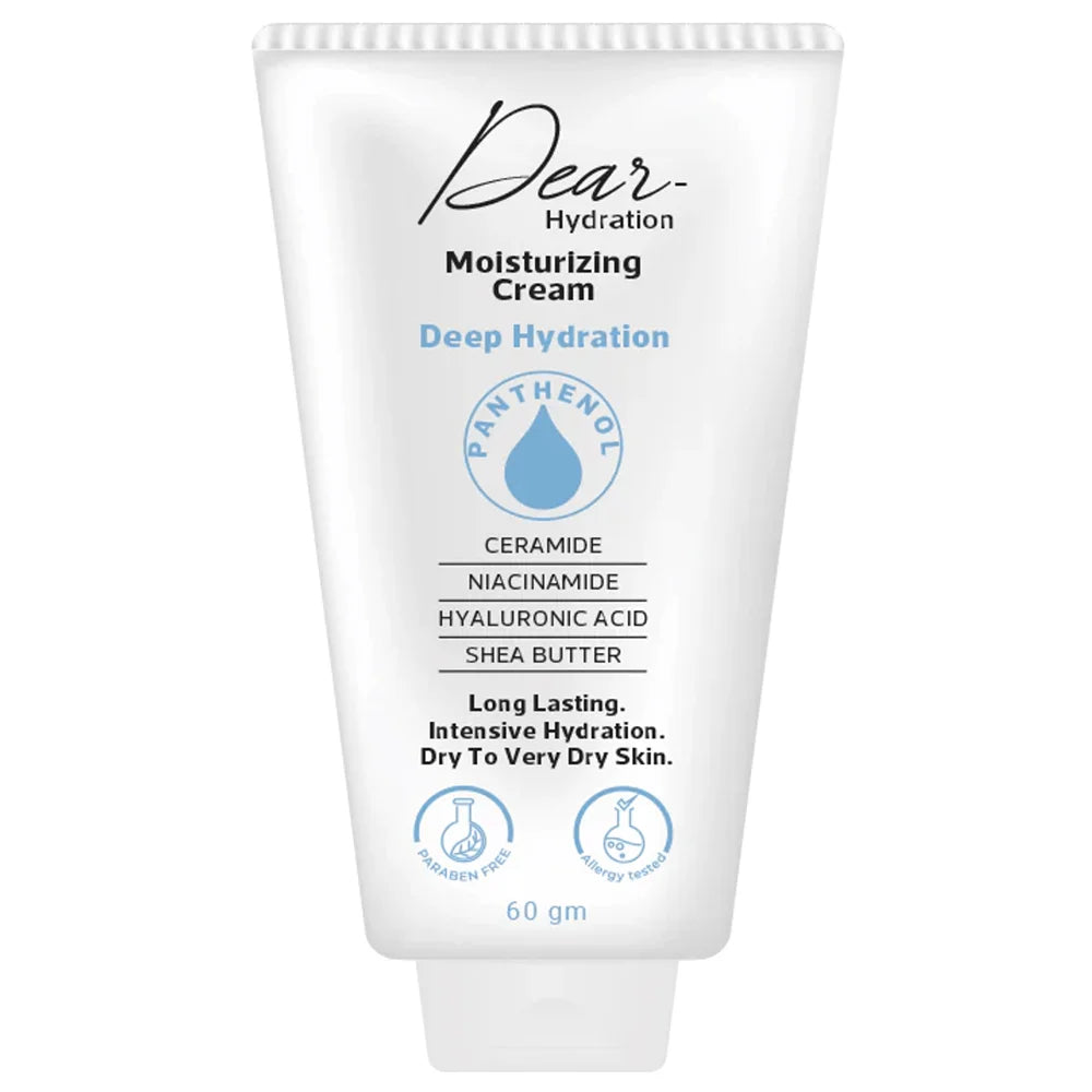 كريم ديير هايدريشن لترطيب البشرة الجافة جدًا | Dear Hydration Moisturizing Cream | ترطيب عميق وطويل المدى