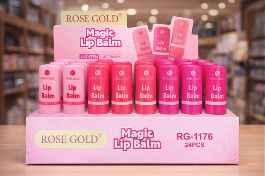 Rose Gold Magic Lip Balm – مرطب شفايف سحري بلون طبيعي