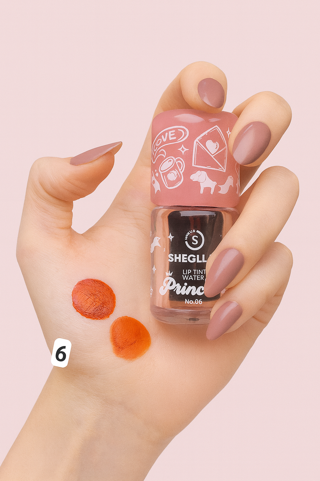 Sheglam Lip & Cheek Tint – ليب تنت وبلشر مائي ثابت طويلًا – لون قوي وثابت