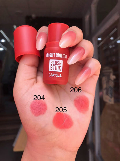 بلاشر ستيك مايت سينما بملمس حريري – Blush Stick 6 Colors