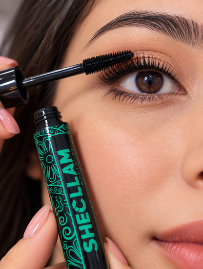 مسكرة شيكلام الخضراء لتكثيف وتطويل الرموش | SHECLLAM Mascara