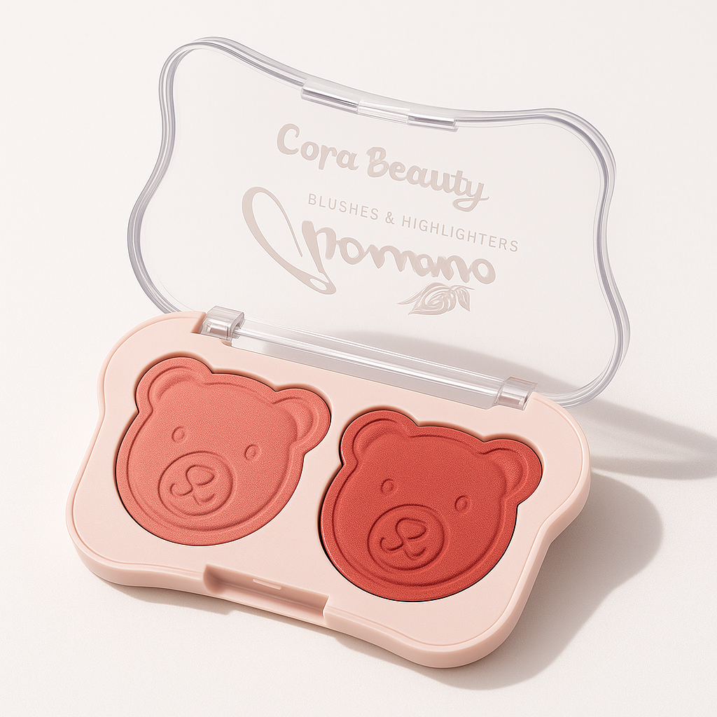 Gold Beauty Bear Blush Duo – بلاشر دباديب جولد بيوتي
