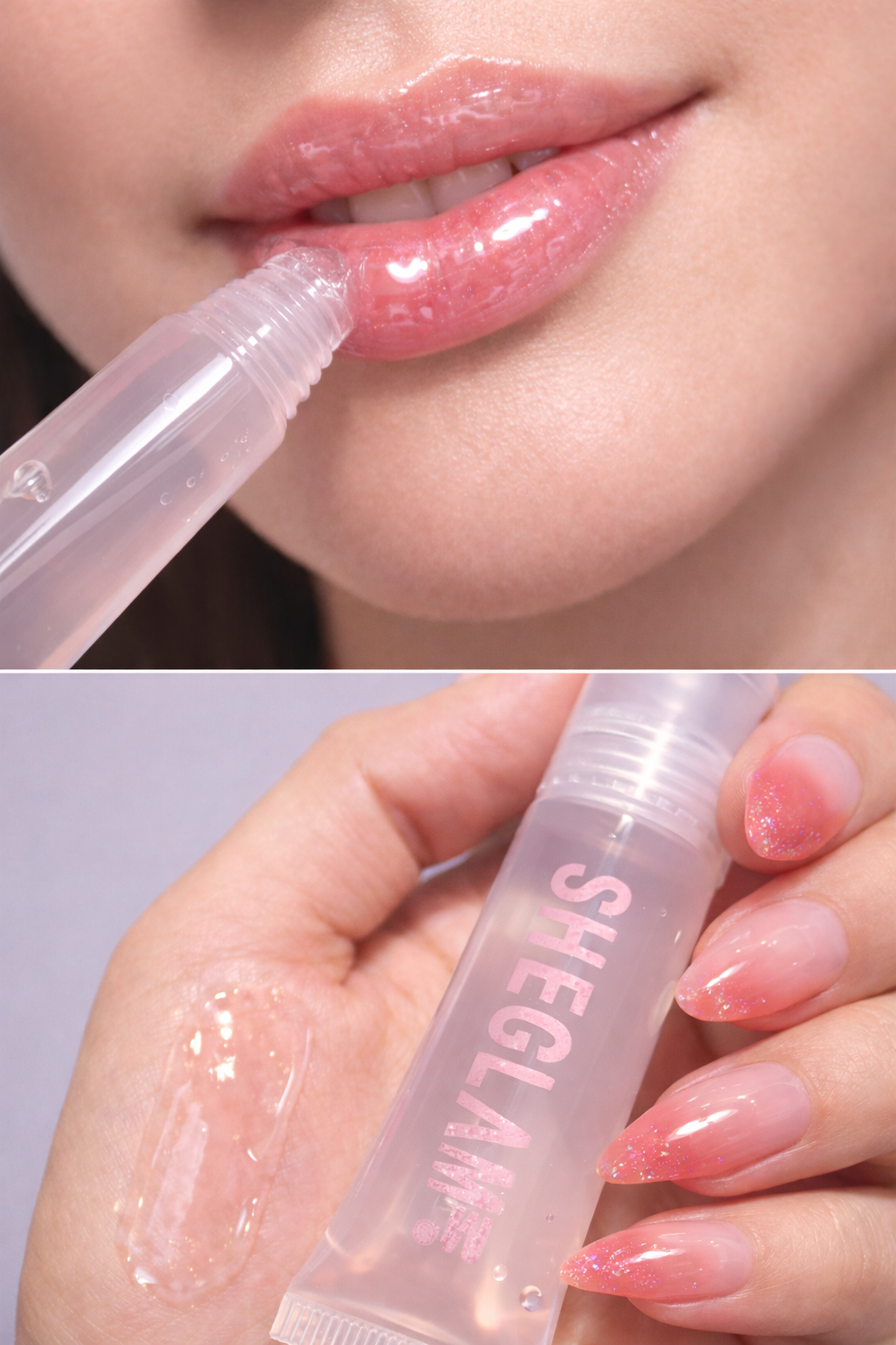 ليب جلوس شيجلَام SHEGLAM شفاف لامع – ترطيب ولمعة زجاجية