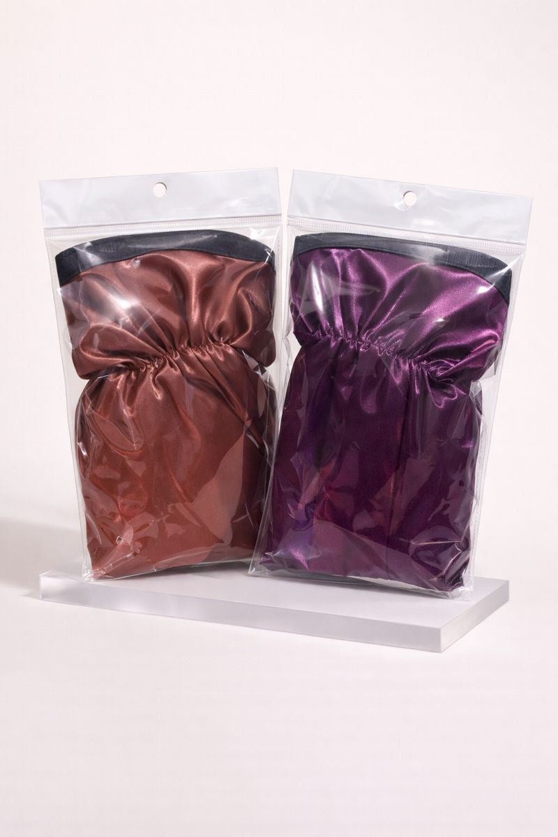 بونيه ساتان للشعر للنوم – يقلل الهيشان ويحافظ على التسريحة