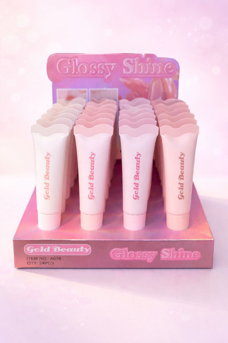 Lip Gloss Gold Beauty – Glossy Shine | ليب جلوس لامع