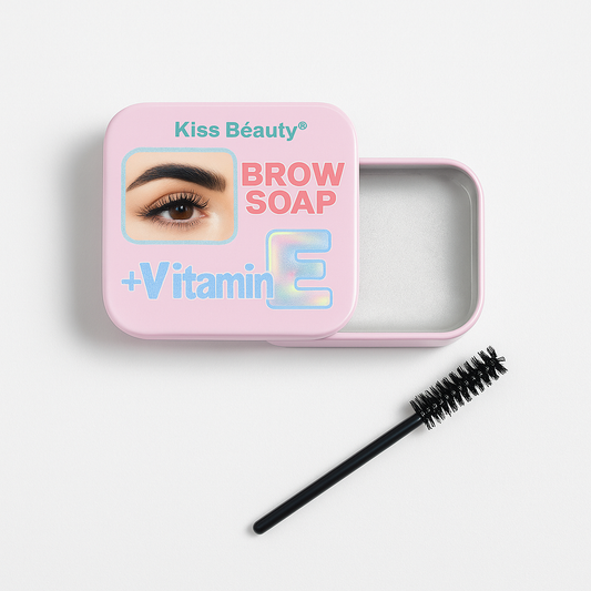 صابونة حواجب Kiss Beauty بفيتامين E