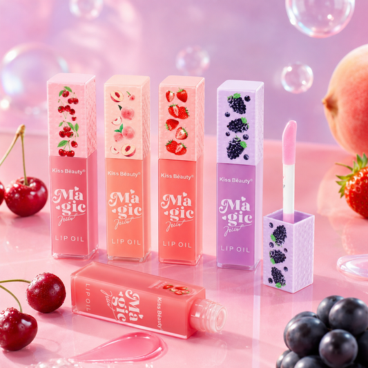 ليب أويل كيس بيوتي Magic Jelly Lip Oil