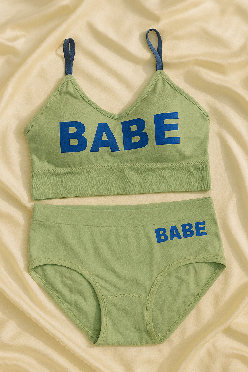 طقم BABE قطن – أندروير + برا سبورت (3 ألوان)