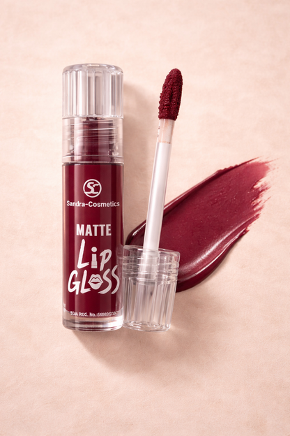 Sandra Cosmetics Matte Lip Gloss – ليب جلوس مطفي