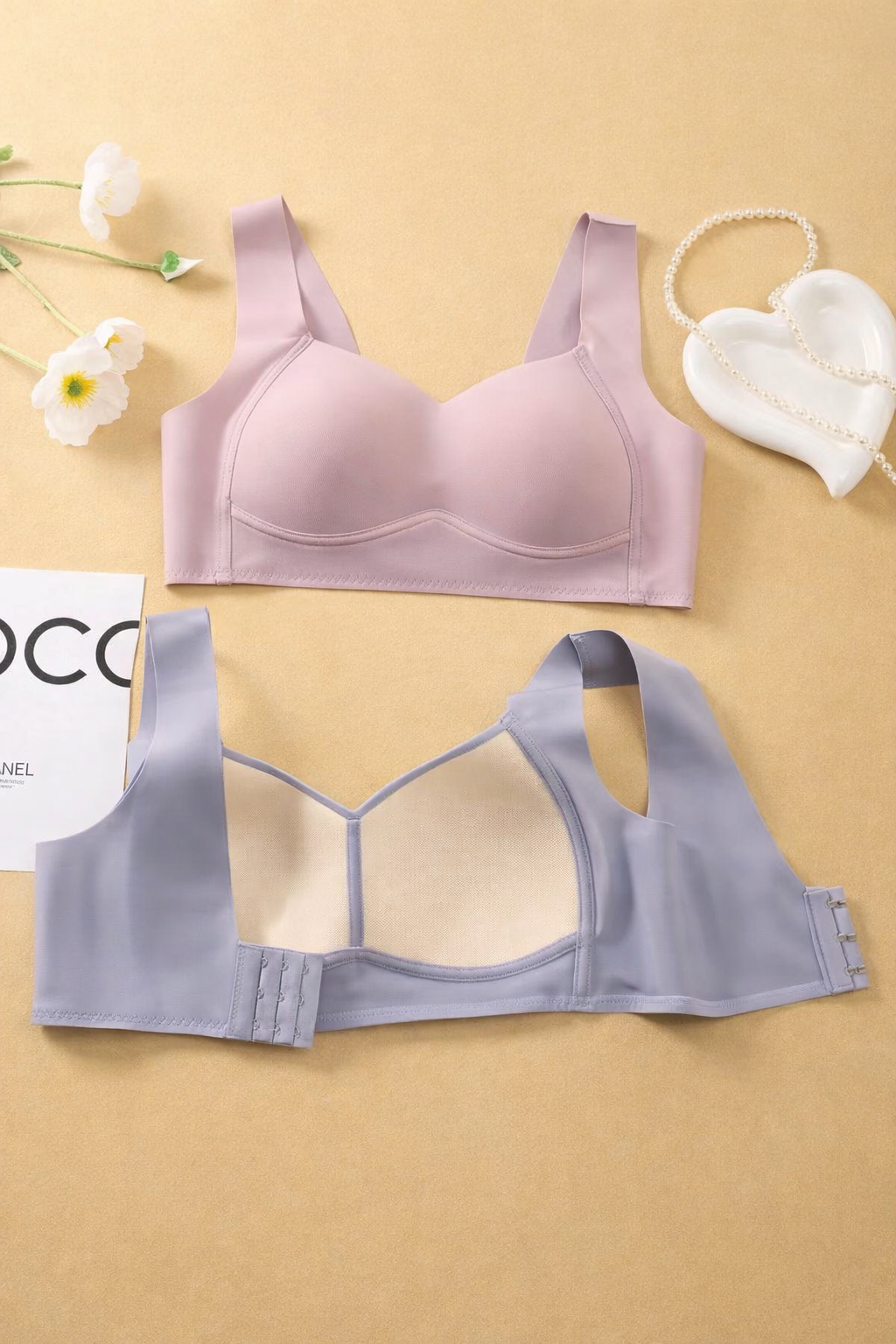 برا حريمي بدون سلك مبطن مريح – Seamless Wireless Bra