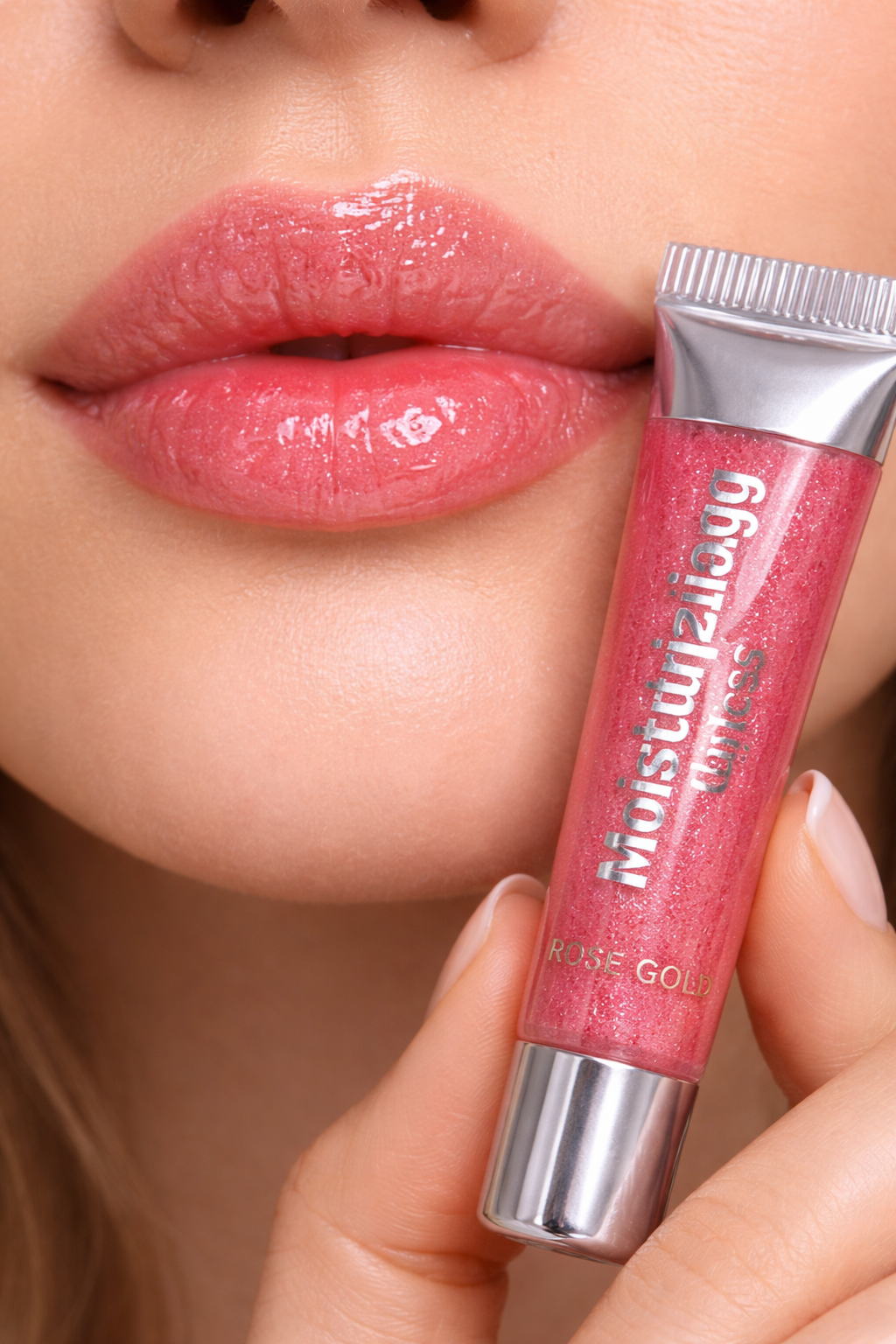 Rose Gold Moisturizing Lip Gloss – ليب جلوس مرطب بلمعة ناعمة