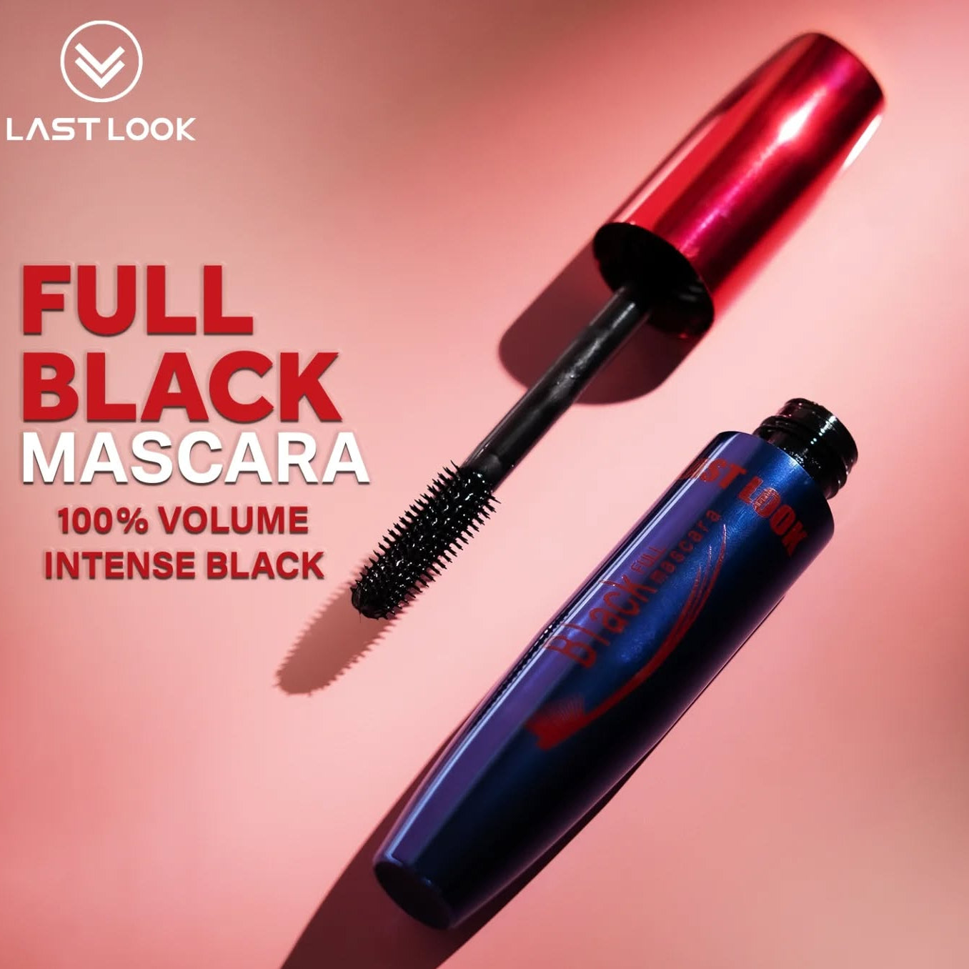 Last Look Full Black Mascara – 100% Volume & Intense Black