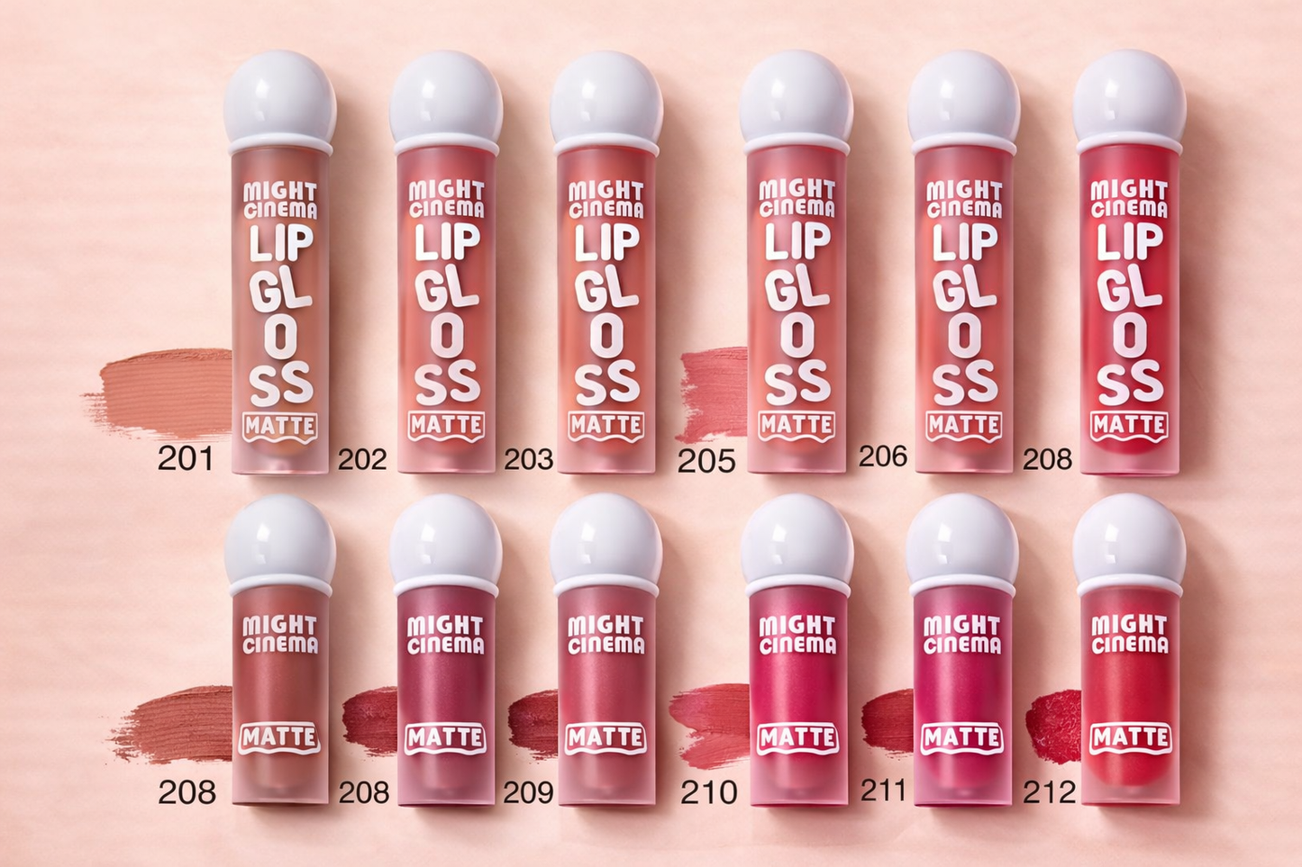 Might Cinema Matte Lip Gloss – روج سائل مطفي