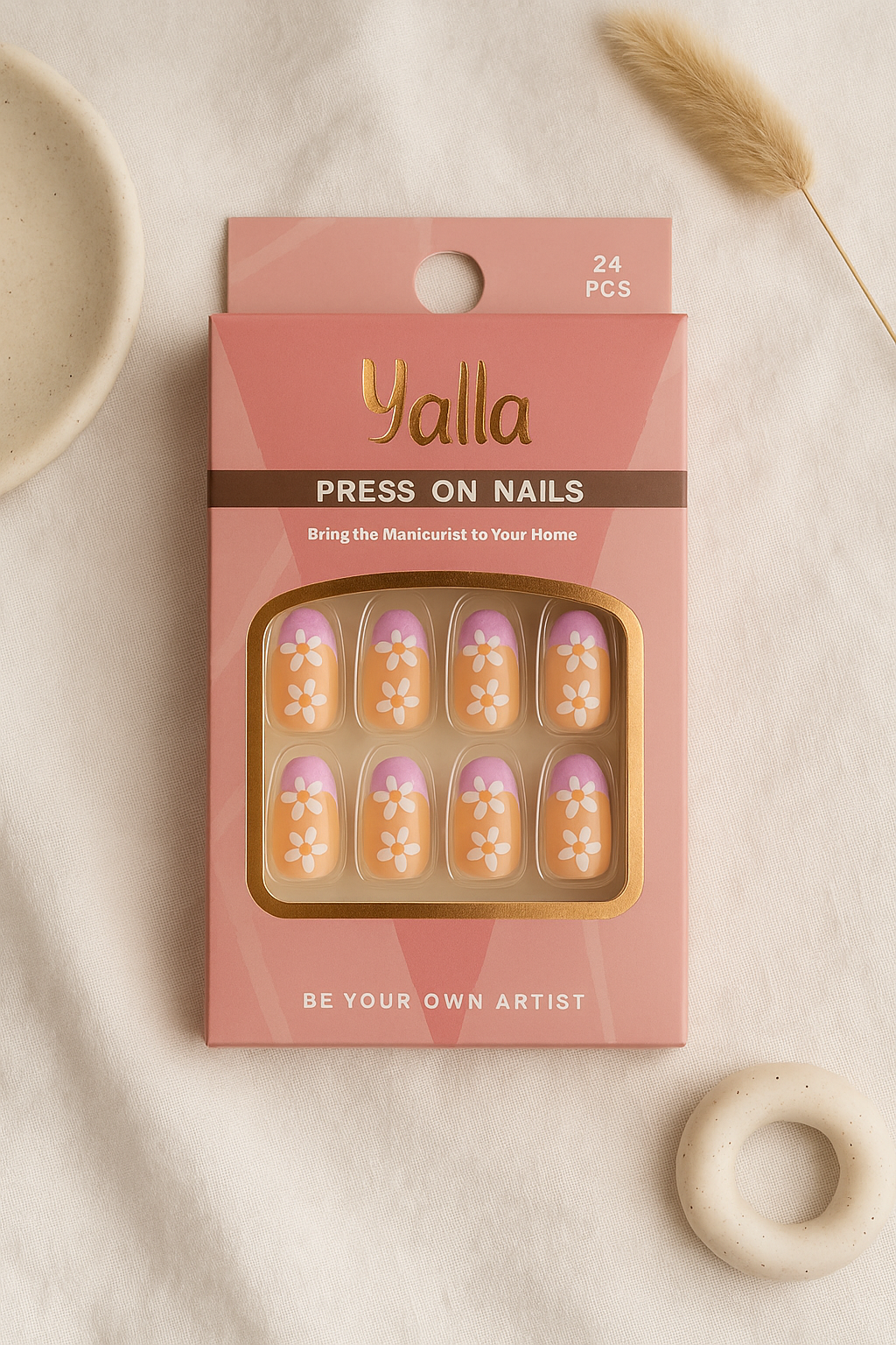 Yalla Press On Nails – أظافر تركيب جاهزة