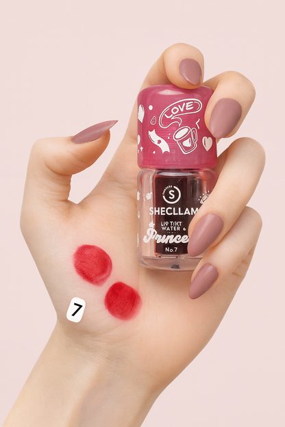 Sheglam Lip & Cheek Tint – ليب تنت وبلشر مائي ثابت طويلًا – لون قوي وثابت