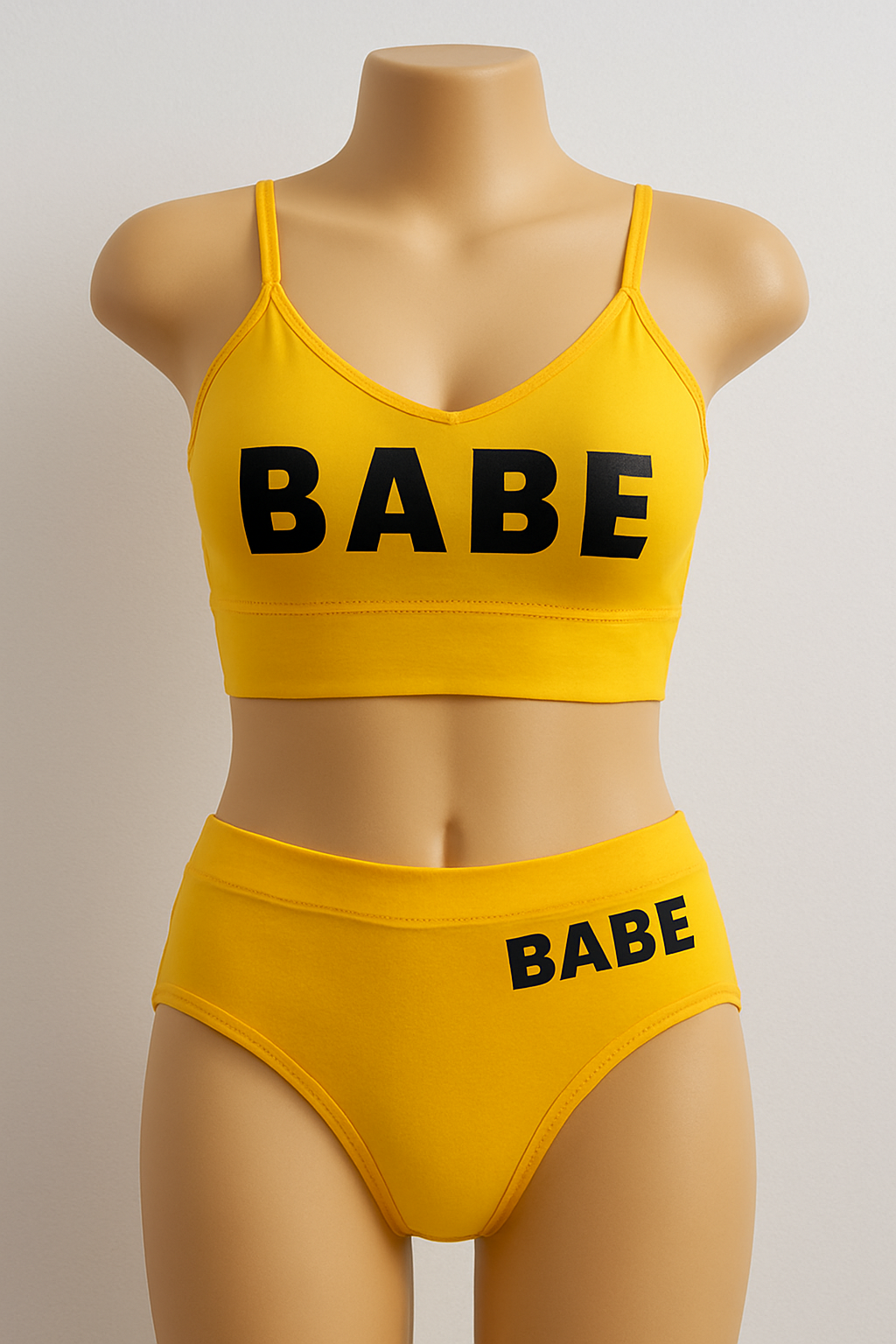 طقم BABE قطن – أندروير + برا سبورت (3 ألوان)