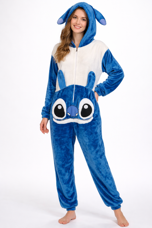 سالوبيت بيجامة كاركتر Stitch فرو سوفت