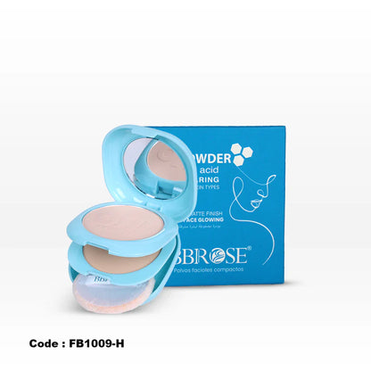 بودرة BBROSE المضغوطة – تغطية كاملة ولمسة مطفية