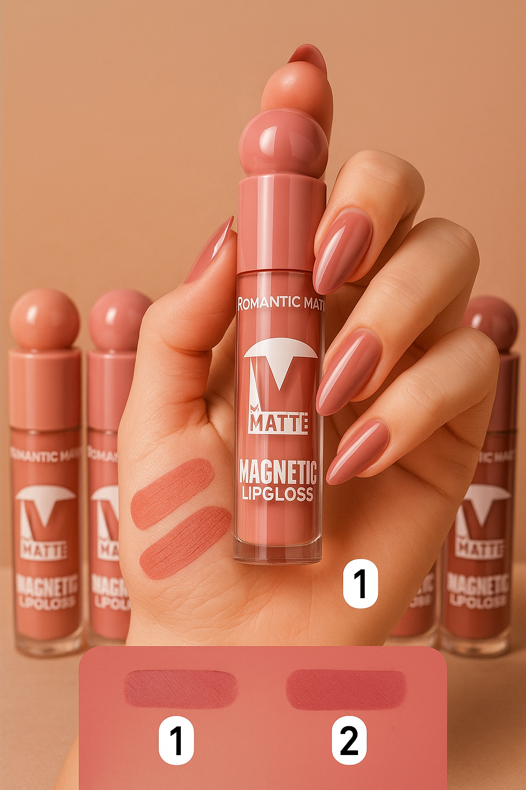 ليب جلوس Romantic Matte Magnetic