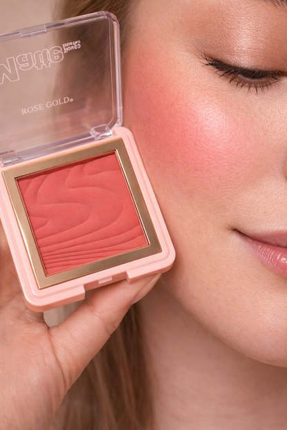 Rose Gold Matte Blush – بلاشر مطفي 4 درجات