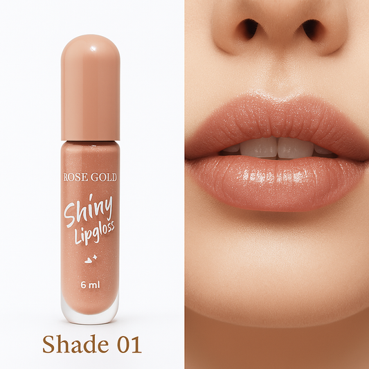 ليب جلوس Rose Gold – لمعة طبيعية بألوان متعددة
