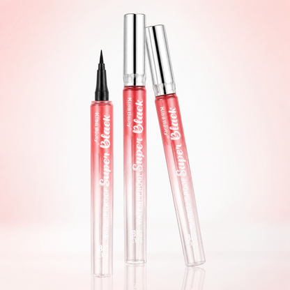 آيلاينر كيس بيوتي سوبر بلاك مقاوم للماء | Kiss Beauty Big Eyes Eyeliner