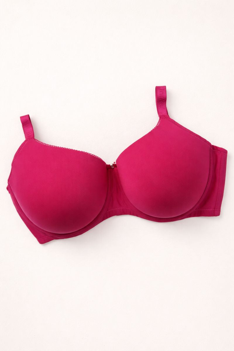 برا BINNYS كب F بكَب رفيع – دعم مريح للصدر الممتلئ