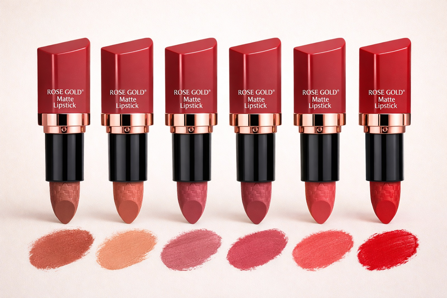 روج روز جولد مط – درجات متنوعة | Rose Gold Matte Lipstick