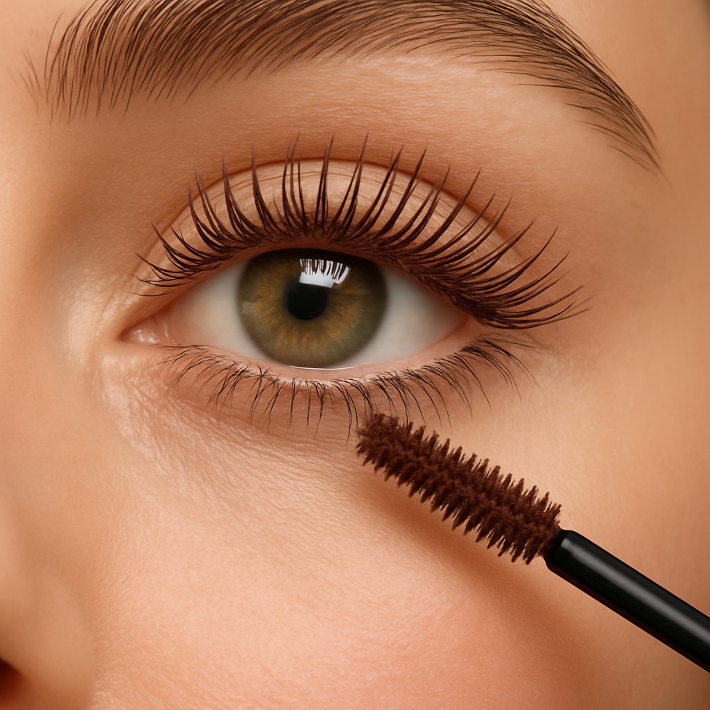 ماسكارا Rose Berry High Up – Brown بدرجة بني طبيعية جذابة، تمنحك رموش أطول وأكثر كثافة مع لوك دافئ وناعم مناسب للمكياج اليومي.