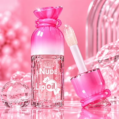 ليب اويل نيو نود الشفاف لترطيب ولمعة الشفايف | New Nude Lip Oil