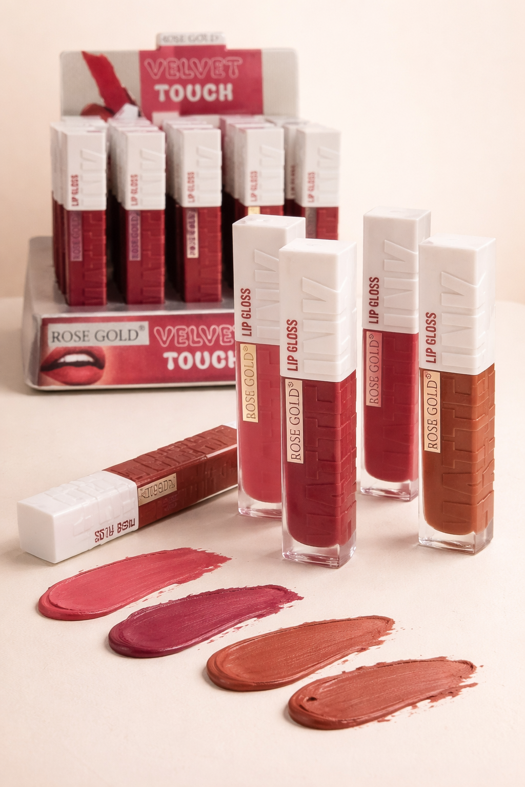 روج روز جولد Velvet Touch Lip Gloss – ليب جلوس مخملي