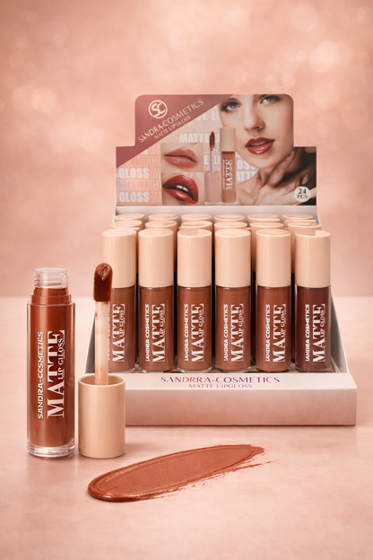 Sandra Cosmetics Matte Lip Gloss – ليب جلوس مطفي