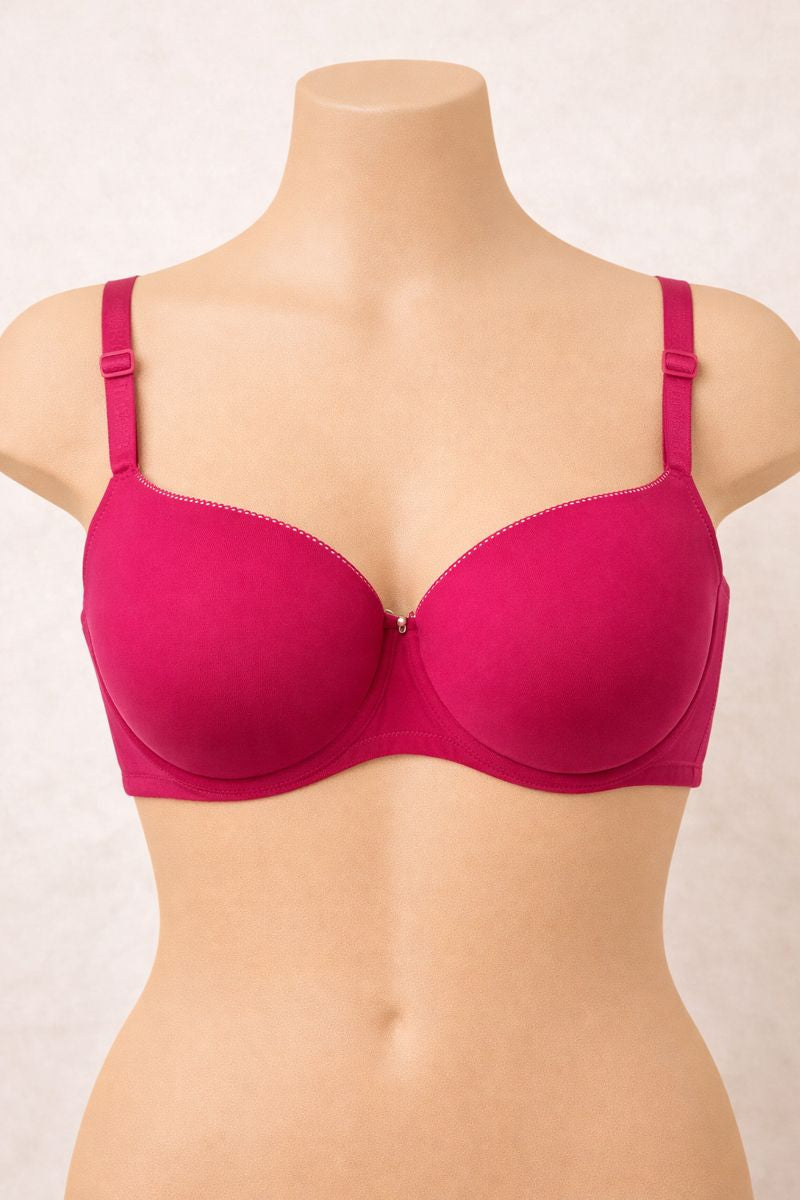 برا BINNYS كب F بكَب رفيع – دعم مريح للصدر الممتلئ