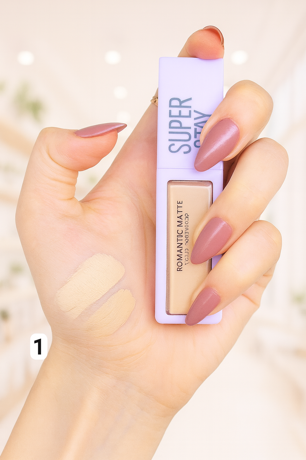 كونسيلر Romantic Matte Super Stay – تغطية عالية وثبات طويل