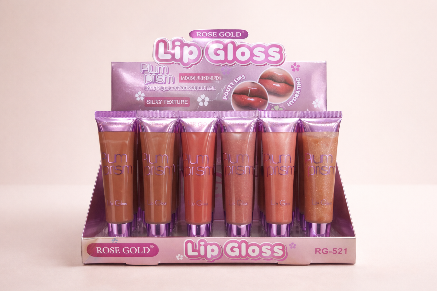 Plum Prism Lip Gloss – ليب جلوس لامع بدرجات متنوعة