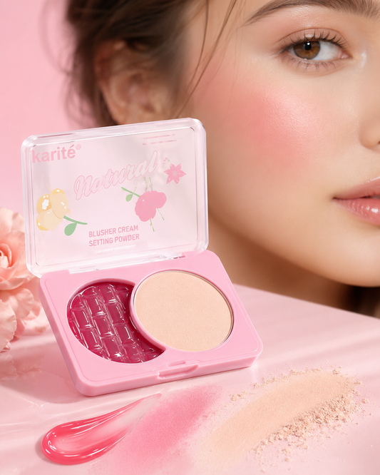 بلاشر كاريتي Natural مع بودرة تثبيت