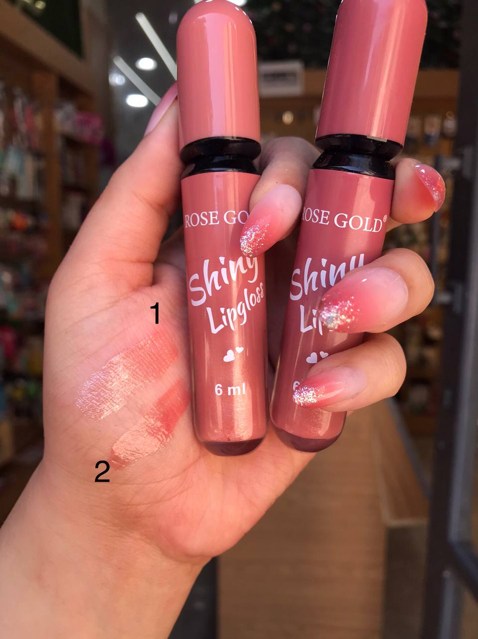 ليب جلوس Rose Gold – لمعة طبيعية بألوان متعددة