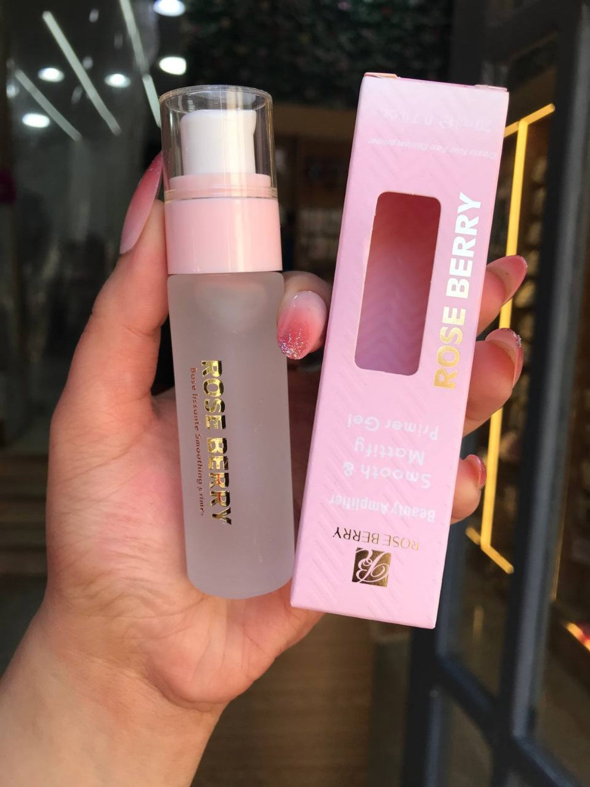 برايمر Rose Berry – لتنعيم البشرة ولمسة مطفية
