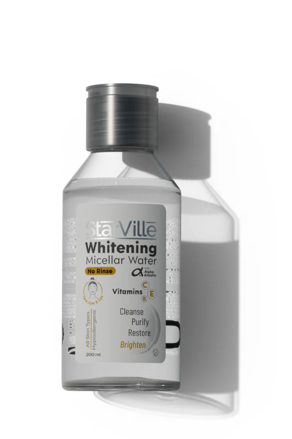 ماء ميسيلار ستارفيل لتفتيح وتنظيف البشرة – StarVille Whitening Micellar Water