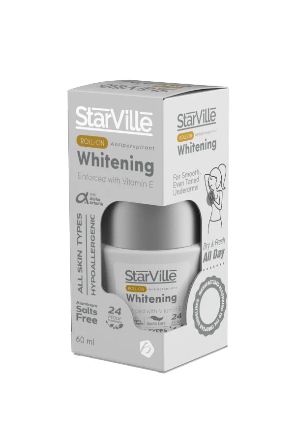 ستارفيل رول أون لتفتيح الإبط بالفيتامين E – StarVille Whitening Roll-On